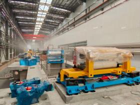 INSTALLATION IN PROGRESS: 1450MM HIGHPRECISION SKIN PASS MILL REACHES NEW MILESTONE